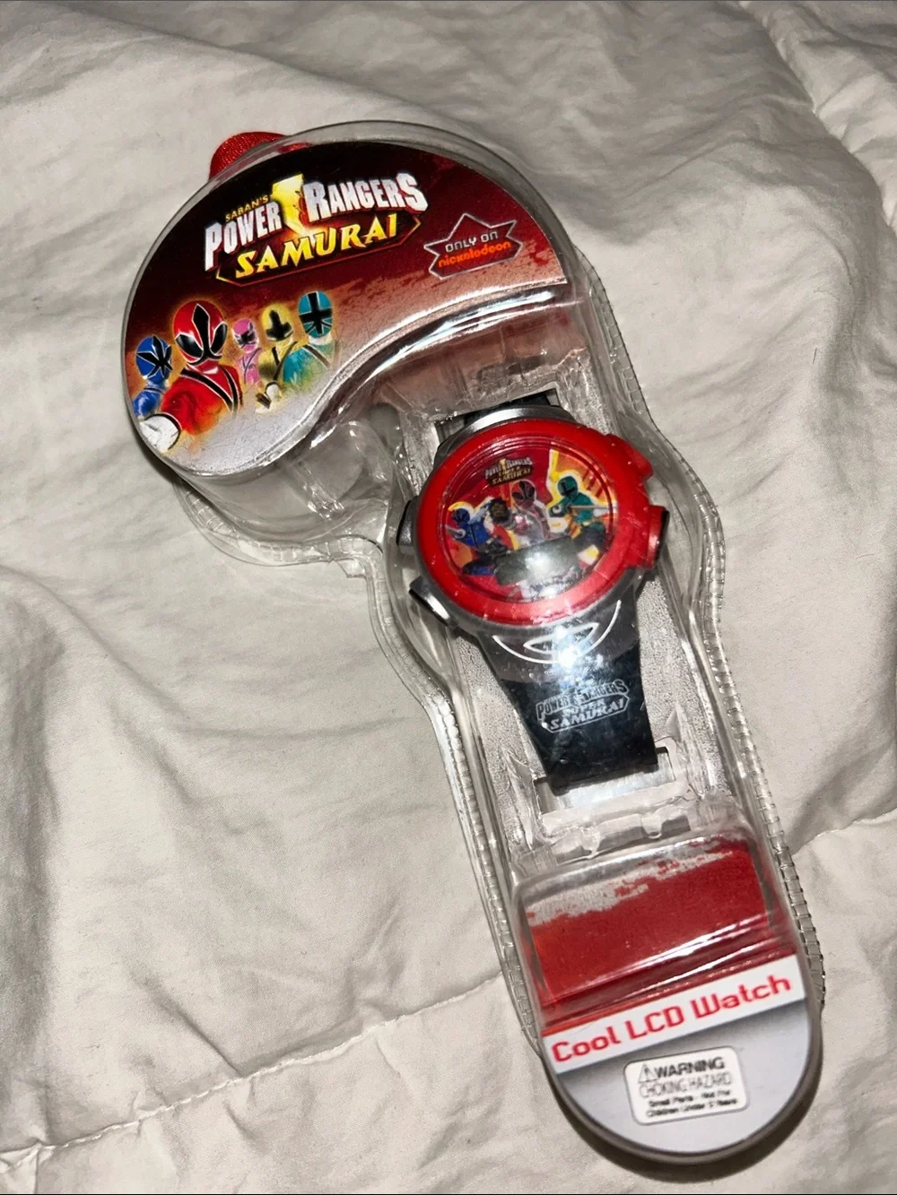 Saban’s Power Rangers Super Samurai Cool LED Watch, New In Box